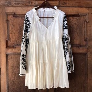 Beautiful Embroidered Free People Dress